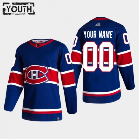 Kinder Eishockey Montreal Canadiens Trikot Custom 2020-21 Reverse Retro Authentic